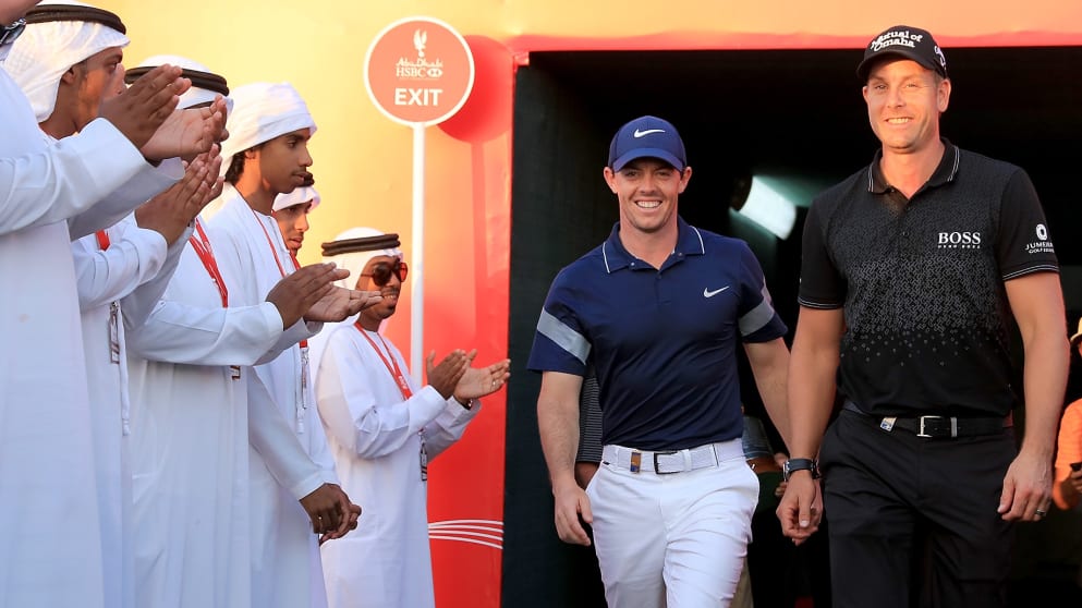 Rory McIlroy and Henrik Stenson