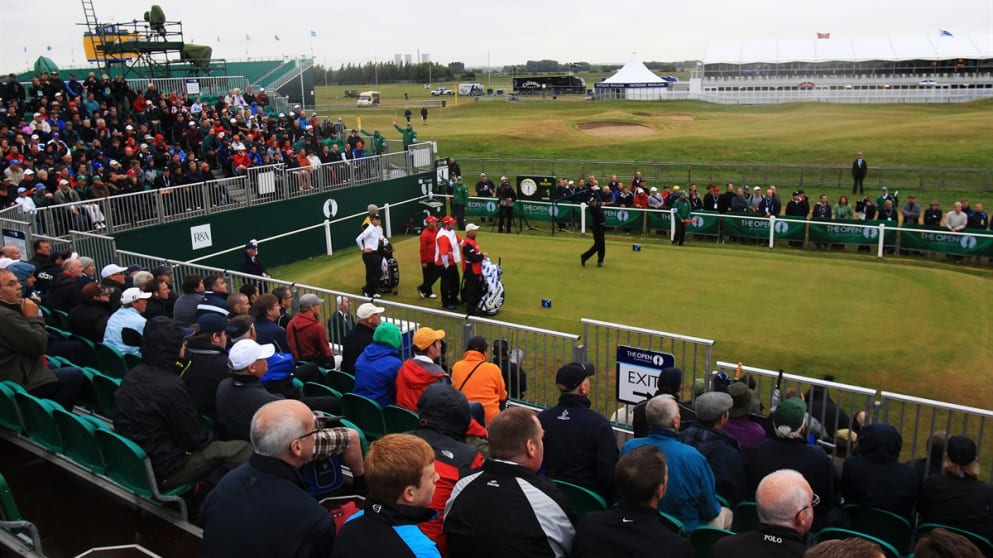 Jerry Kelly gets The 140th Open Championship underway