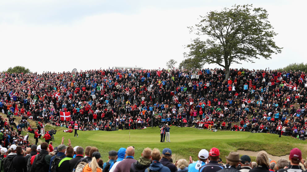 The players received amazing support at the Made in Denmark all week