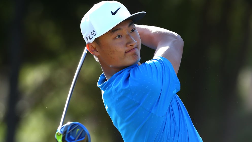 Li Haotong - shot a first round 66 at the WGC - HSBC Champions in China