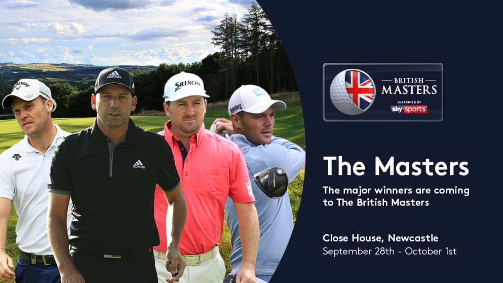Major Champions at the British Masters