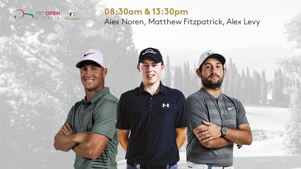 Noren, Fitzpatrick, Levy Open d'Italia