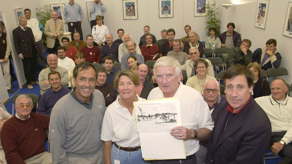 Colm Smith at the 2001 Volvo Masters