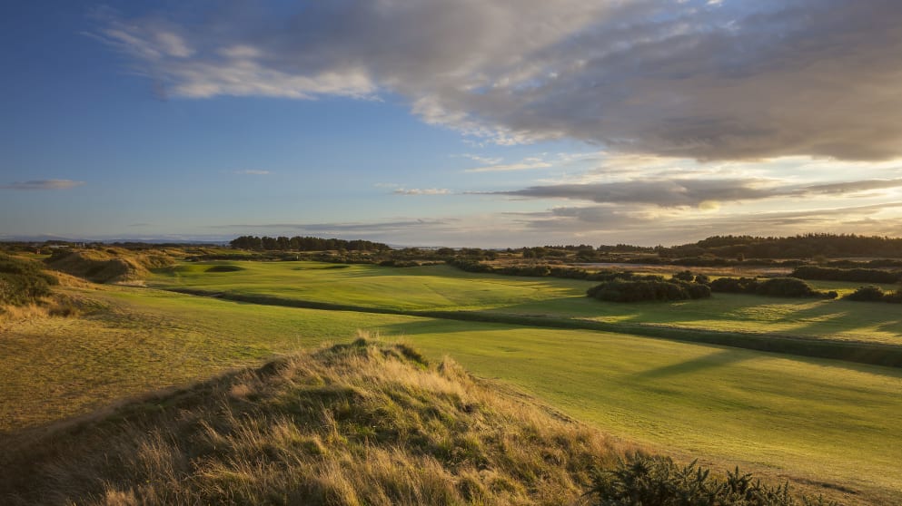 The third hole at Dundonald Links (pic by Mark Alexander) 