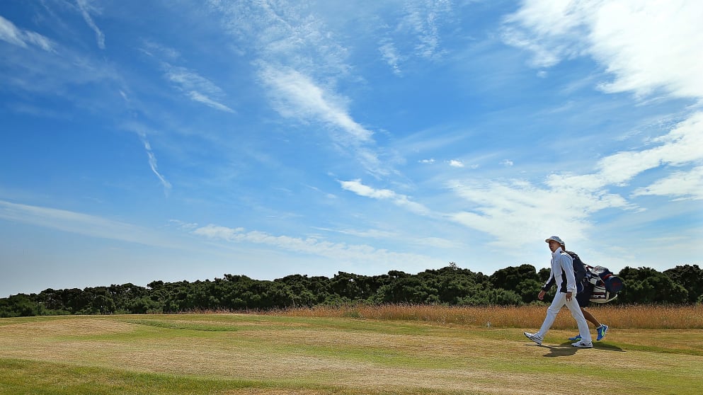 Sunny skies at the Aberdeen Asset Management Scottish Open on Saturday
