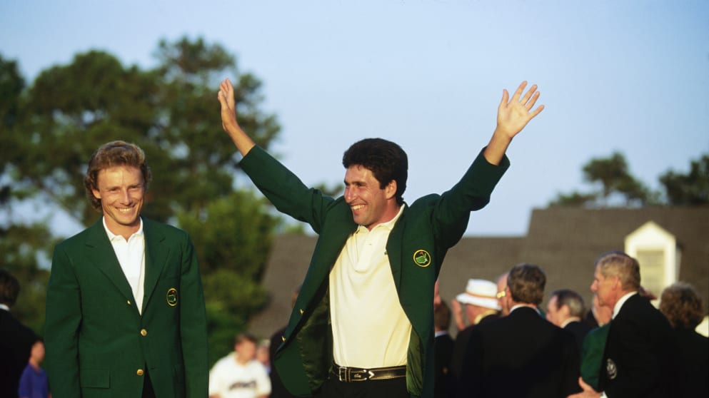 Bernhard Langer and Jose Maria Olazabal