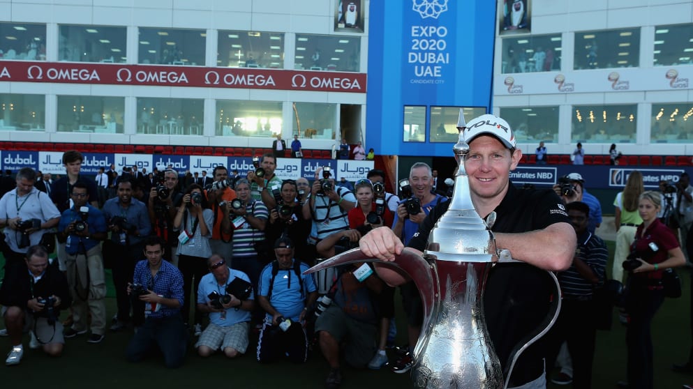 Stephen Gallacher - Omega Dubai Desert Classic Champion 2013