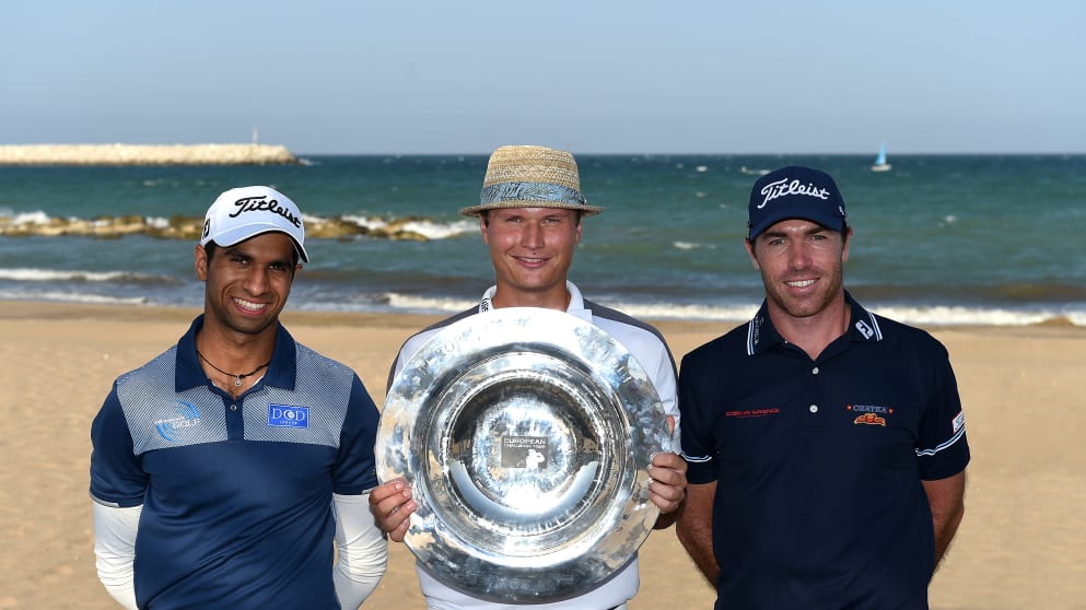 Aaron Rai, Tapio Pulkkanen and Julien Guerrier