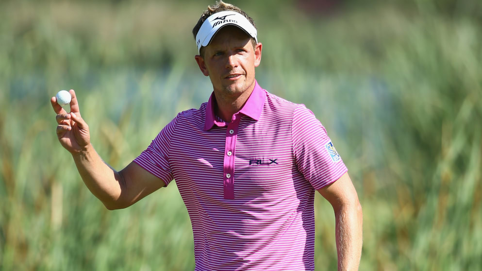 Luke Donald - had the putter working on Friday in Sun City