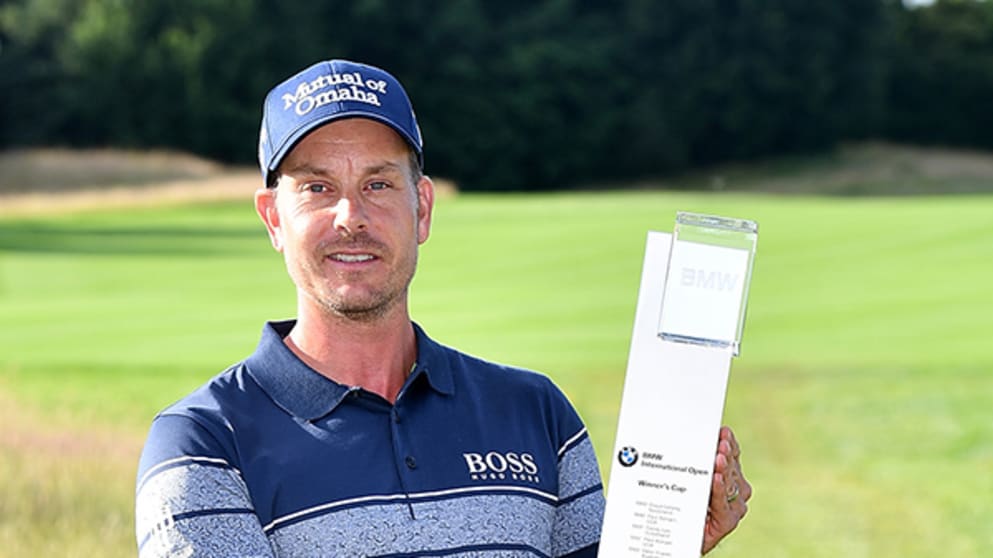 Henrik Stenson - BMW International Open Champion