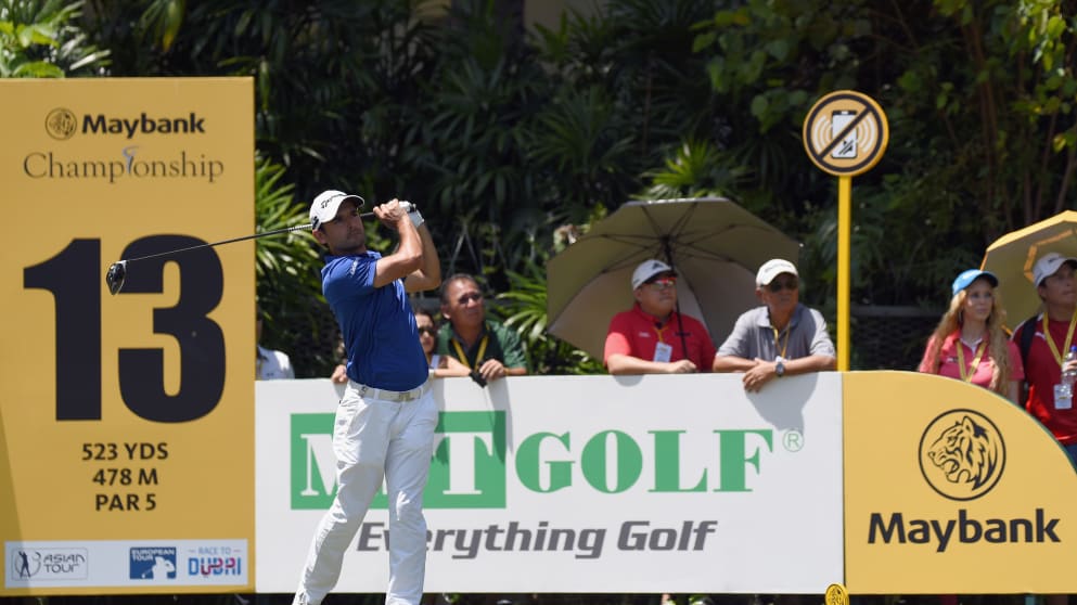 Fabrizio Zanotti at the Maybank Championship