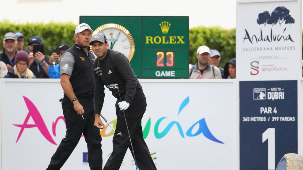 Sergio Garcia and Lee Westwood