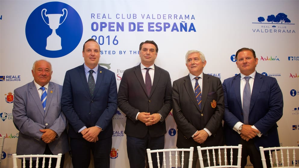 L-R: Angel Gallardo, Juan Carlos Ruiz Boix, Francisco Javier Fernandez Hernandez, Gonzaga Escauriaza, Javier Reviriego