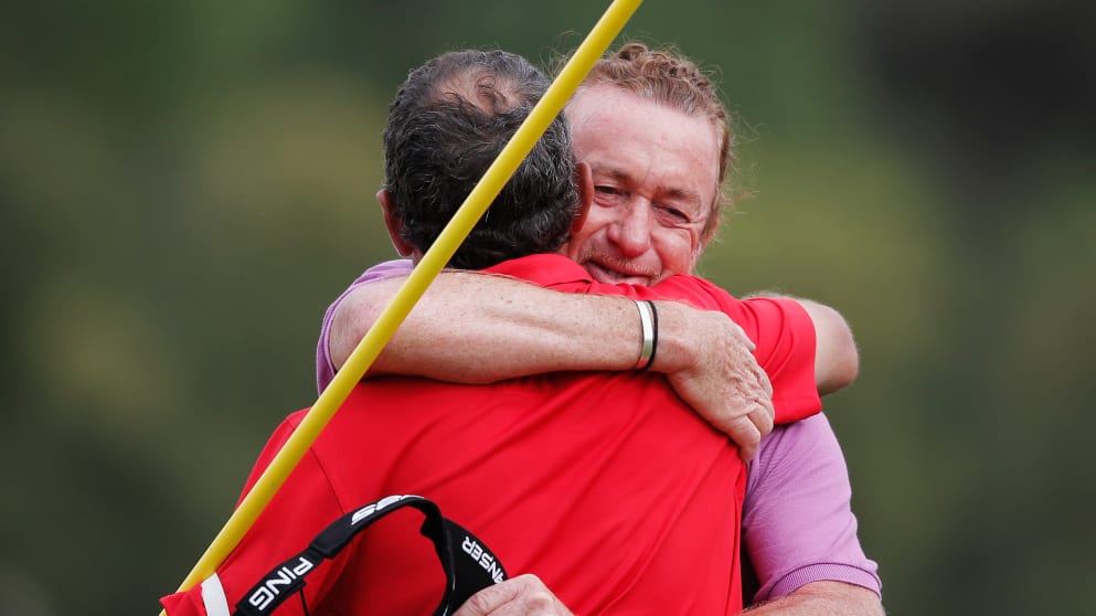 Miguel Angel Jimenez at the 2014 Open de España