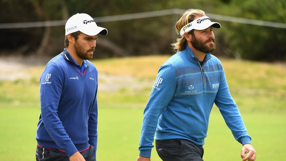 Romain Langasque and Victor Dubuisson