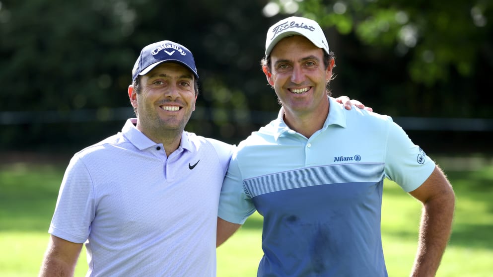 Francesco and Edoardo Molinari