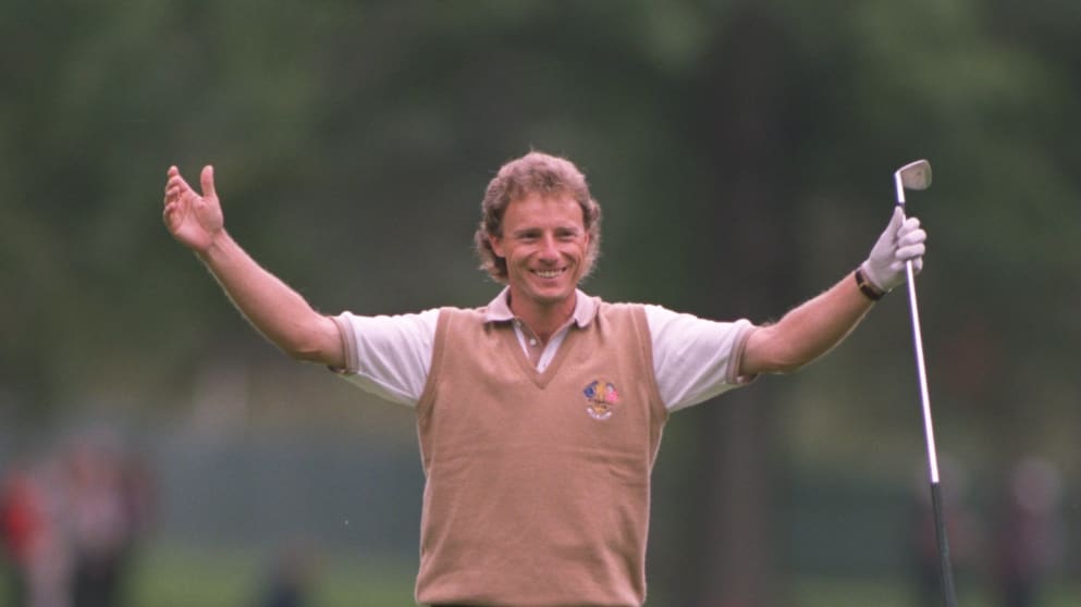 Bernhard Langer at The 1995 Ryder Cup