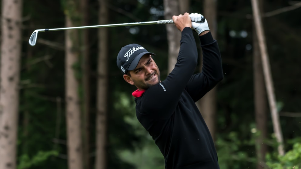 Moritz Lampert at the Swiss Challenge Presented by Swiss Golf credit Emanuel Stotzer