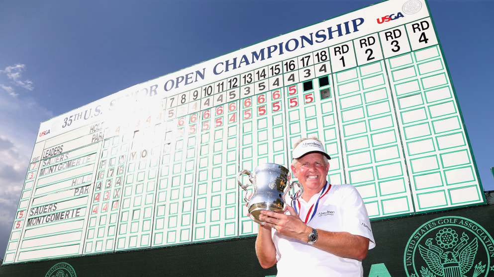 US Senior Open Champion Colin Montgomerie 