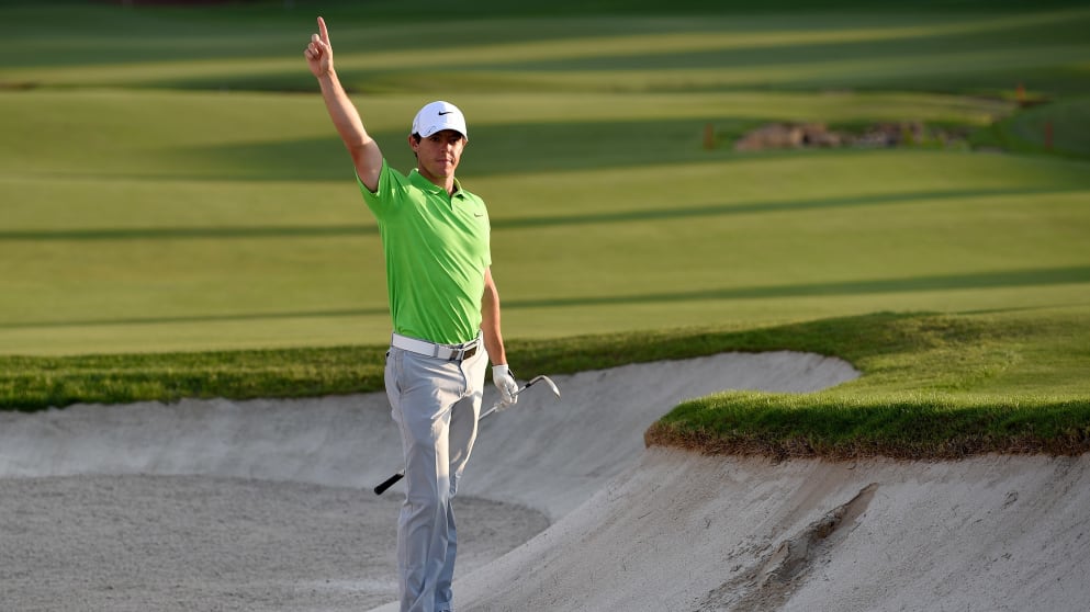 Rory McIlroy finishes in style