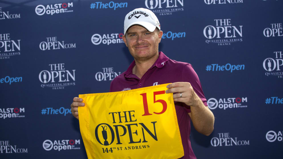 James Morrison - one of three qualifiers for The Open