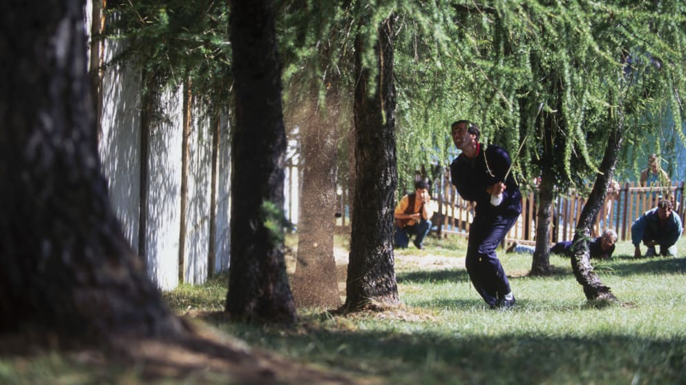 Seve Ballesteros at the 1993 Omega European Masters