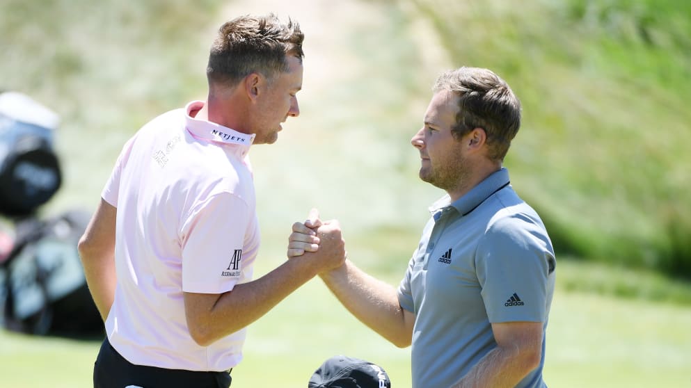 Ian Poulter and Tyrrell Hatton