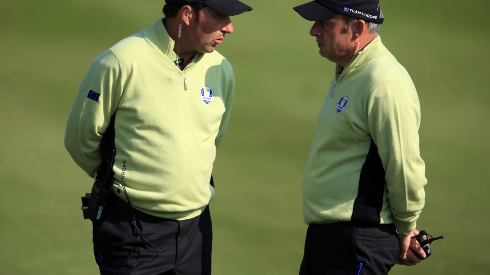 Jose Maria Olazabal and Paul McGinley