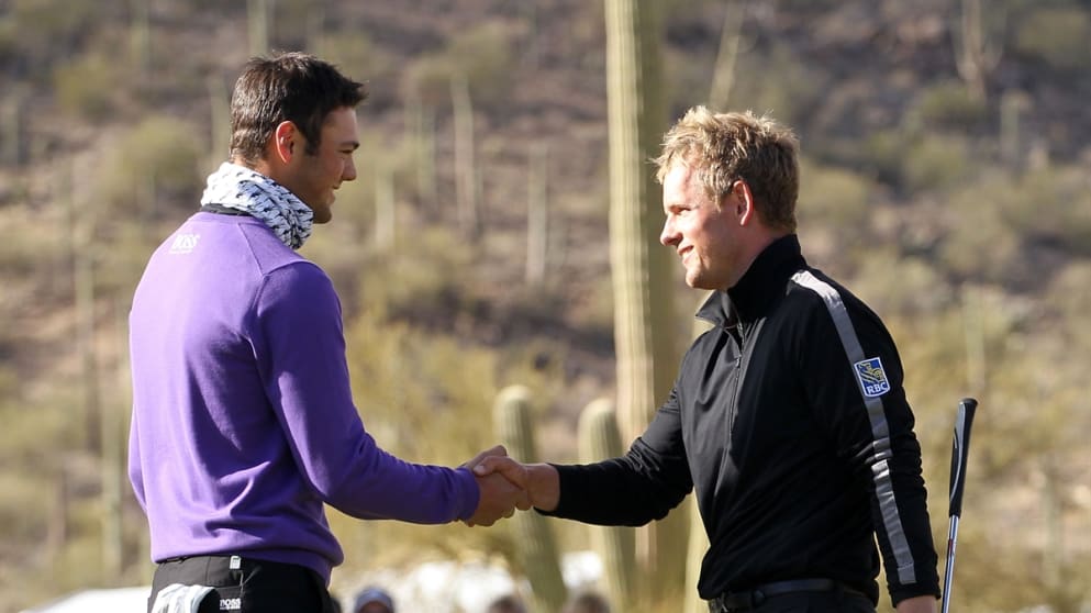 Martin Kaymer and Luke Donald