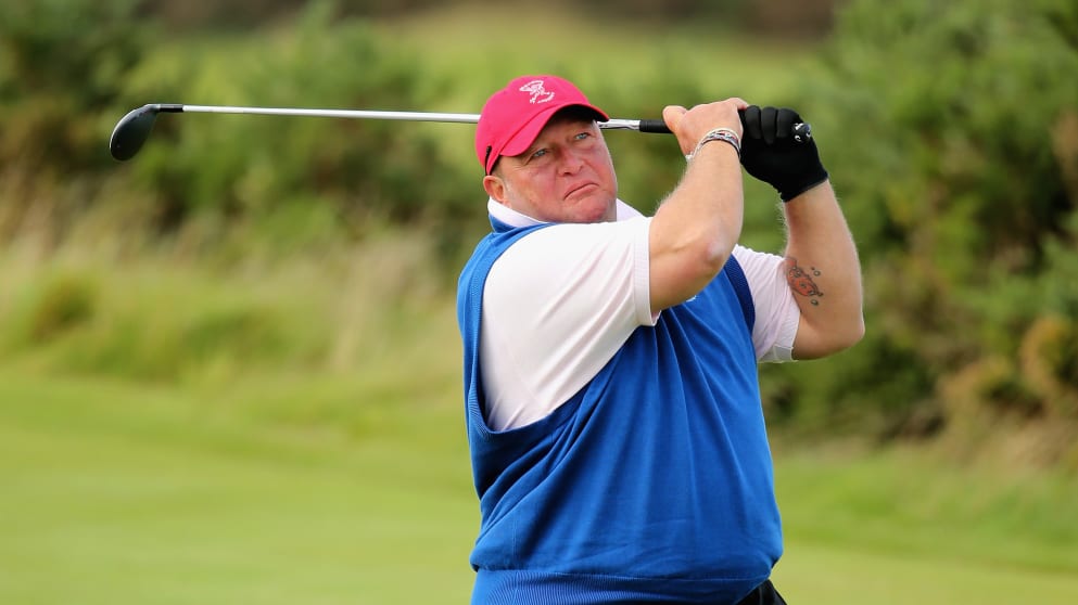 Mustafa Koҫ at the 2013 Alfred Dunhill Links Championship