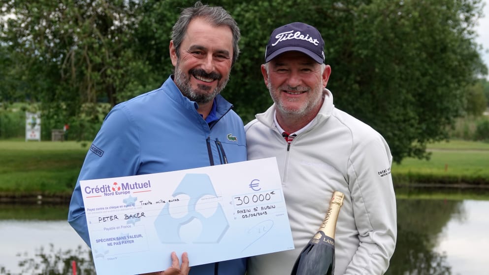 Jean van de Velde and Peter Baker