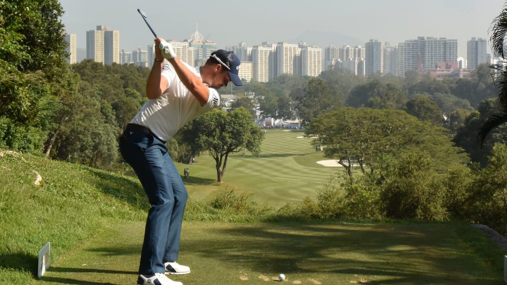 Danny Willett at the 2016 UBS Hong Kong Open