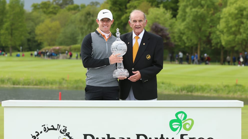 Rory McIlroy and Colm McLoughlin