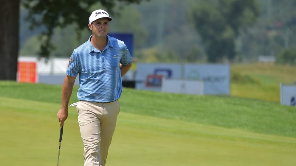 Adri Arnaus at the Prague Golf Challenge (Ota Mrakota)