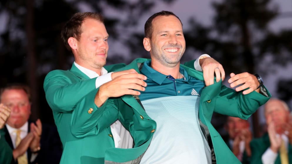 Sergio Garcia - the 2017 Masters Champion