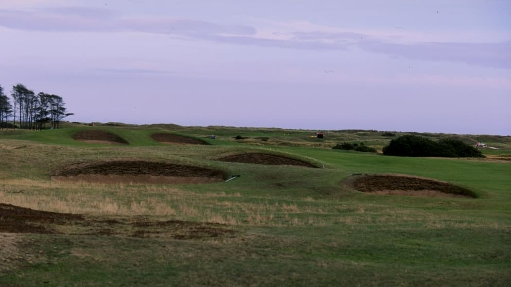 Carnoustie: 14th Hole Bunkers