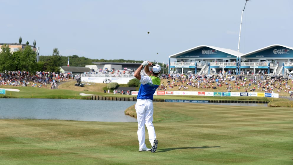 Jaco Van Zyl - leads going into the final day of the Alstom Open de France