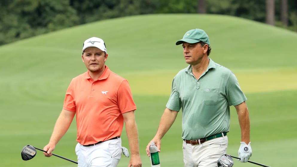 Eddie Pepperell and Jeff Knox