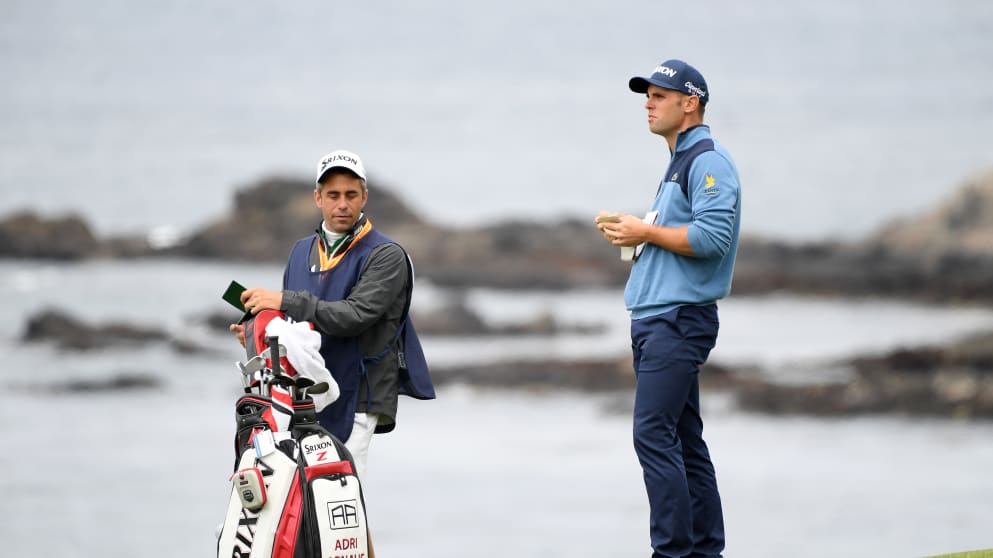 Adri Arnaus during the 2019 U.S. Open at Pebble Beach