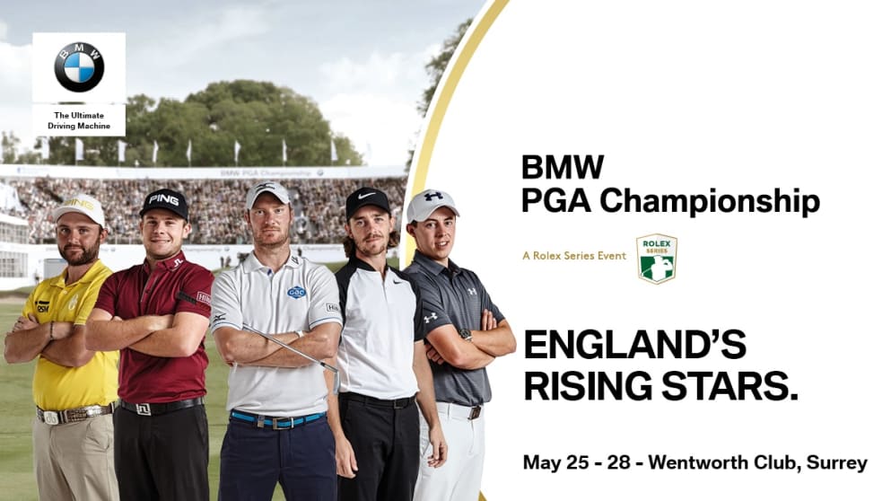 The rising stars will be in action at the BMW PGA Championship