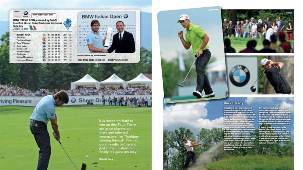 Robert Rock captured his maiden European Tour title at last year's Italian Open.