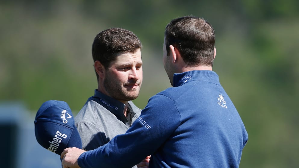 David Lingmerth and Branden Grace