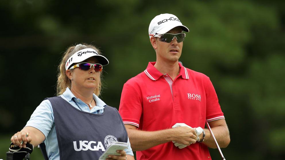 Henrik Stenson and Fanny Sunesson
