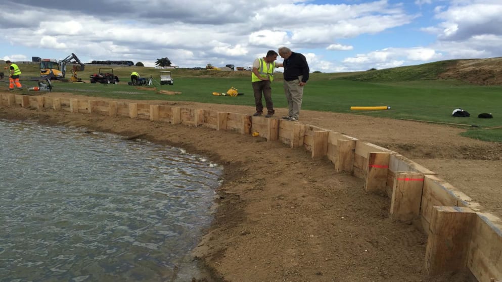 Albatros construction work