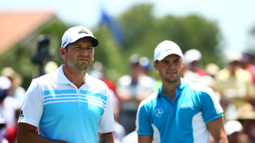 Sergio Garcia and Martin Kaymer