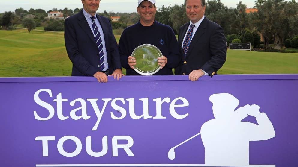 David MacLaren, Tim Thelen and Julian Kearney at Staysure Tour Qualifying School