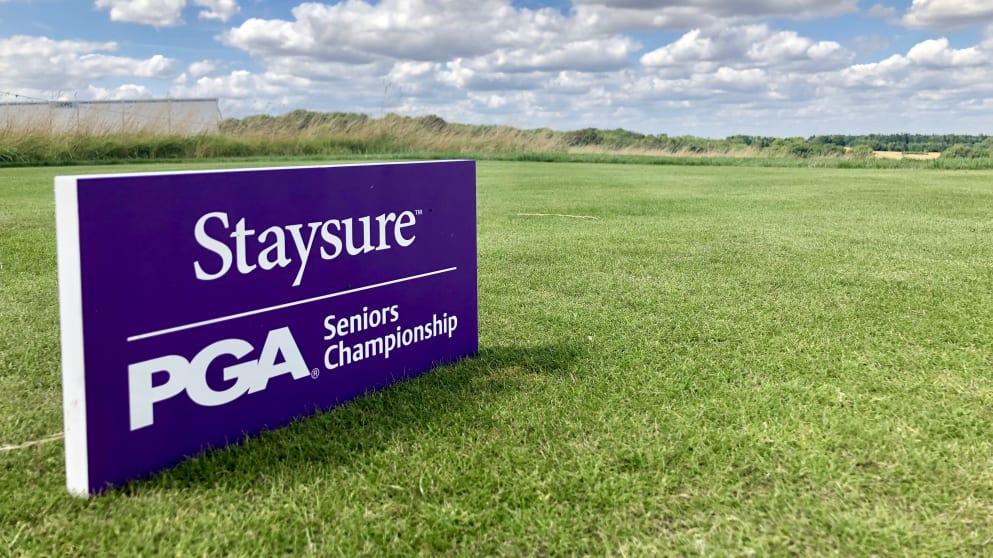 Staysure PGA Seniors Championship tee