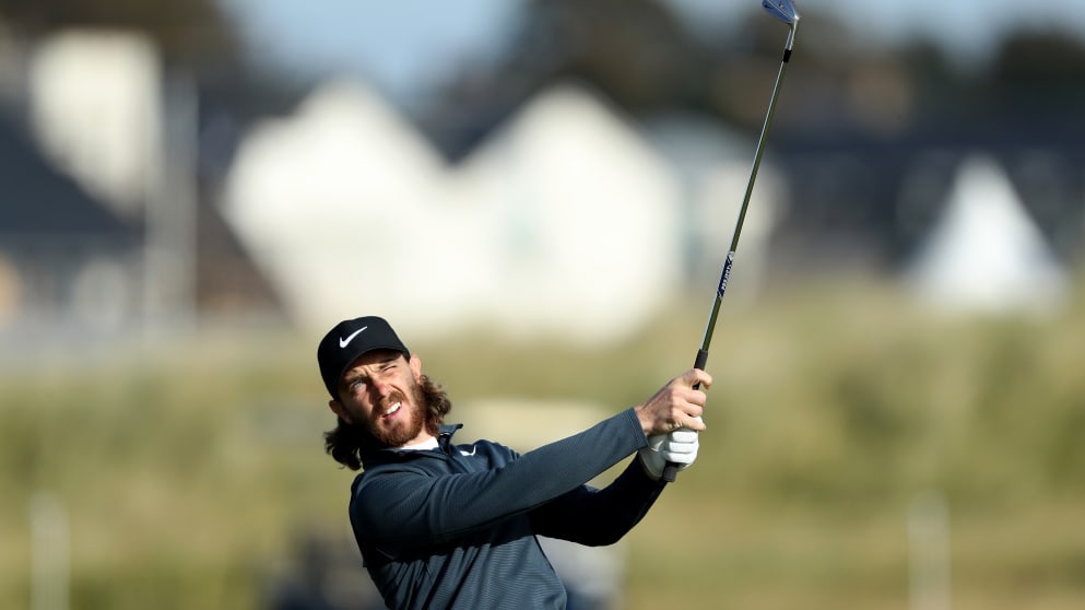 Tommy Fleetwood at Carnoustie