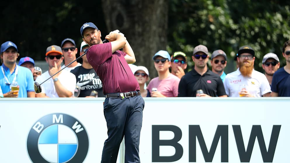 Thomas Aiken during the BMW SA Open