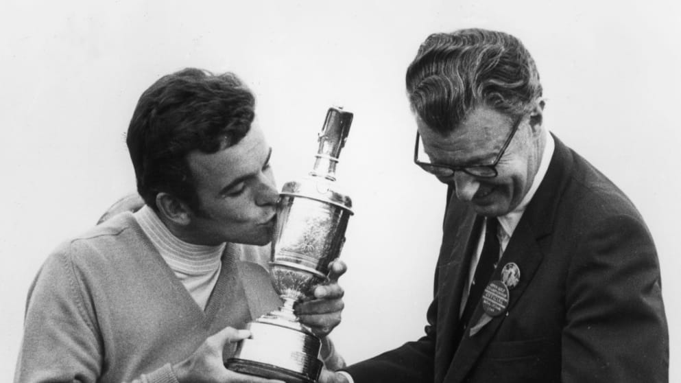 Tony Jacklin winning the 1969 Open Championship at Lytham
